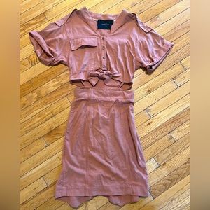 Rachel Comey Cut out one piece dress - size Small in Rust! Worn 2x!